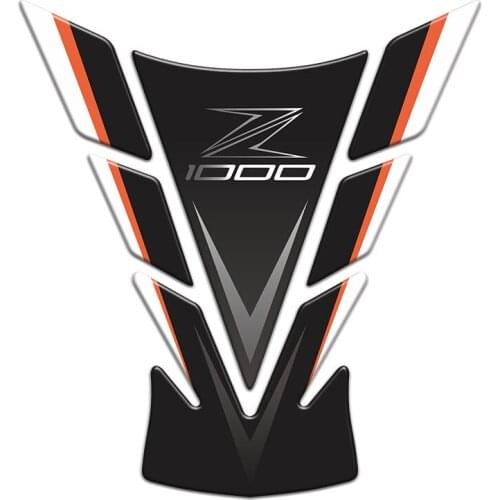 3D Rubber Sticker Motorcycle Emblem Badge Decal For Z250 Z750 Z800 Z900 Tank All Years