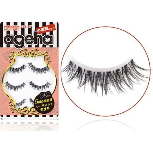 5/10Pairs Faux Mink Hair False Eyelashes Eyelashes Dramatic Fake Lashes Makeup Extension Eyelashes Natural Long Wispies Lashes