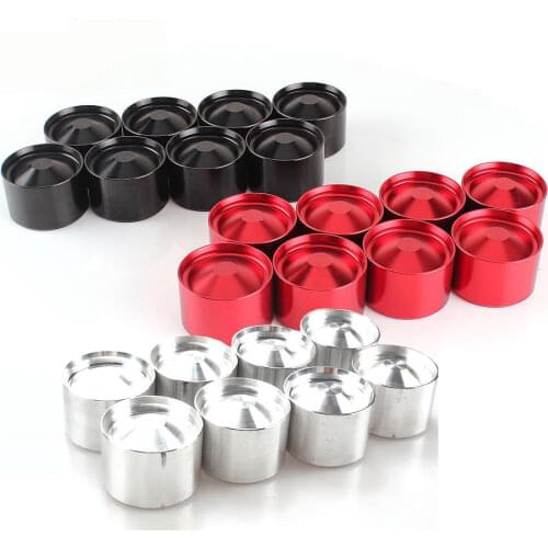 Automobiles Filters 8 X Aluminum Storage Cup Fuel Filter For NAPA 4003 WIX 24003 OD 1.76" ID 1.57" Black/Red/Silver