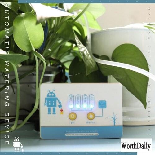 Household Intelligent Timing Watering Device Solenoid Valve Intelligent Auto Watering Mobile Phone Wireless WIFI Remote Control