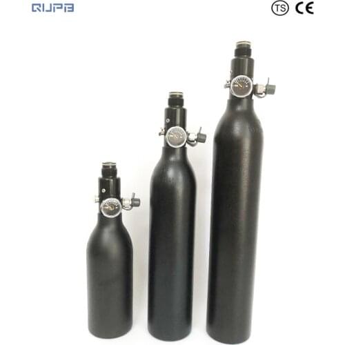 QUPB PCP Paintball HPA Cylinders 4500PSI Tank with Regulator 0.2L/0.35L/0.45L