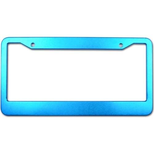 License Plate Holder for Car License Plate Multi-color Aluminum Alloy Frame for U.S. Regulations Plate Decoration Modification