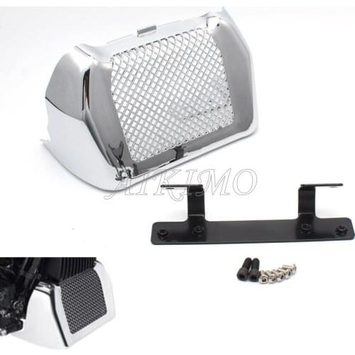 Chrome ABS Oil Cooler Cover Case Kit Fit For Harley MK8 Touring 2017-UP 2018 2019 2020