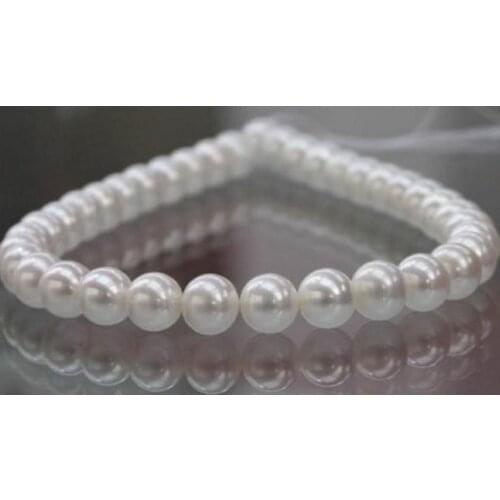 Hot sell south sea AAA 10-11 mm white pearl necklace 18 inch choker