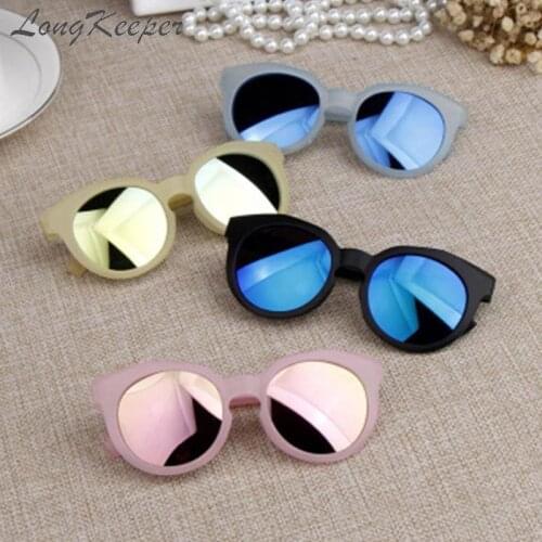 LongKeeper Fashion Brand Kids Sunglasses Black Childrens Goggle Anti-UV Baby Sun-shading Eyeglasses Girl Boy Glasses UV400