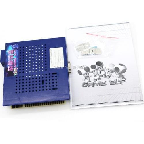 New Game Elf 1162 In 1 （412+750）PCB Board CGA And LCD VGA Horizontal /Vertical Monitor Jamma Arcade Cartridge