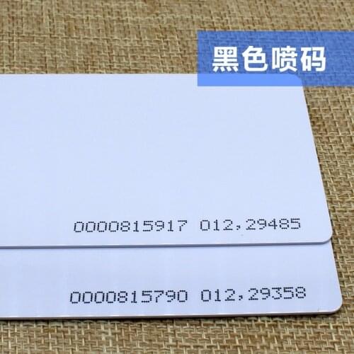 100pcs RFID Cards 125KHz EM4100 TK4100 Smart Card Proximity RFID Tag for Access control