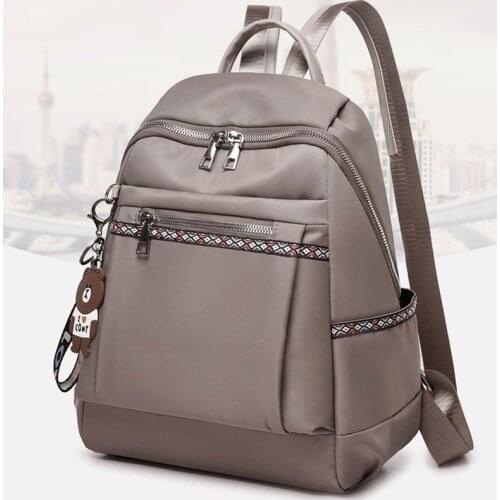 2020 New High Quality Leather Backpack Women Large Capacity Travel Backpack School Bags for Girls mochila