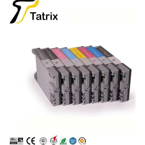 Tatrix 220ML/PC T5631 - T5639 Compatible Ink Cartridge Full With Sublimation Ink For Epson 9800 Pro7800 7800 9800 Printer