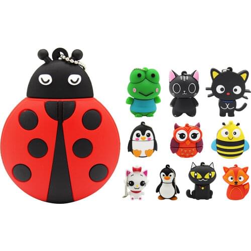 TEXT ME cartoon creative Beetle model usb 2.0 4GB 8GB 16GB 32GB 64GB pen drive USB Flash Drive gifty Stick Pendrive