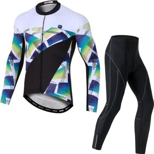 YOCENE Autumn Pro Team Long Sleeve Aero Blue Race Jersey Bicycle Slim Fit Road Bike Cycling Wear