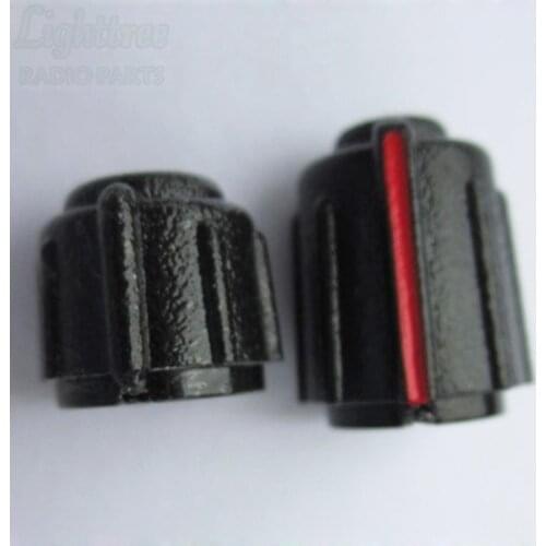 10Sets X Repair Parts Power Volume Knob And Channel For Kenwood TK3107 Two Way Radios