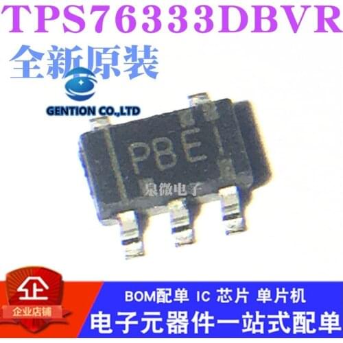 10PCS TPS76333DBVR TPS76333 SOT2305 screen printing: PBEI in stock 100% new and original
