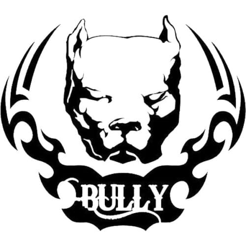 15.2*13.3CM Pit Bull Dog Vinyl Decal Funny Animal Personality Car Sticker Motorcycle Accessories for Citroen Stickers