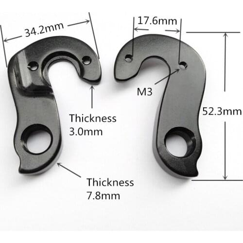2pc Bicycle derailleur gear hanger For Pilo D437 trek #315464 #W315464 Domane AL Emonda SL Madone Lexa Boone Silque MECH dropout