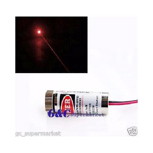 5mW Red Dot Adjuable Laser Module 650NM Focus ripe Lens Laser Head diy electronics