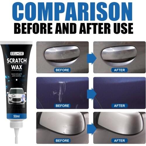50ml Car Scratch Remover Compound Repair Polishing Car Scratch Repair Pen Wheel Tire Oily Mark Pen Permanent Paint Mark Scratch