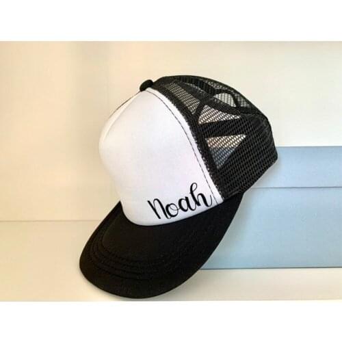 Adjustable Personalized Trucker Hat Custom Name Foam Hat Unisex Bachelor Party Hat Casual Plain Mesh Baseball Cap