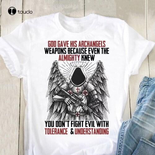 God Gave His Archangels Weapons.. T-Shirt, Free Shipping