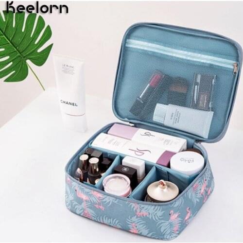 Large Capacity Women Cosmetic Bag Makeup Bag Case Travel Toiletry Organizer Storage Pouch Set Box