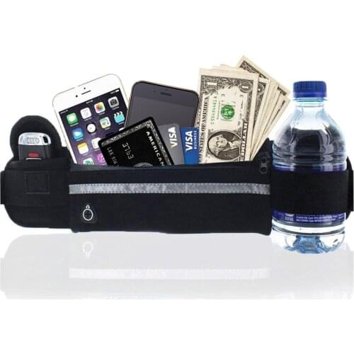 Running Belt For Motorola Edge S 5G Moto G100 G50 G30 G20 G10 Case Bag Gym Sports Waist Zipper Pouch Phone Holder