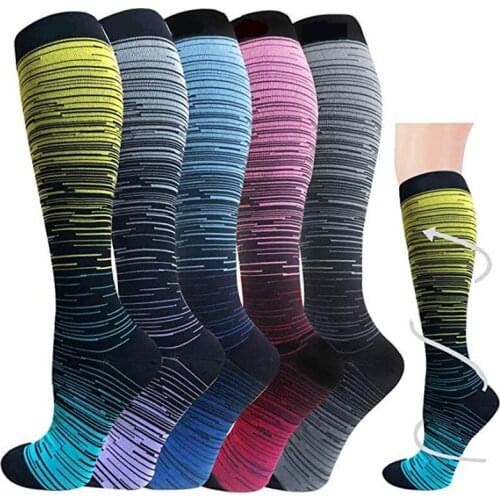 Compression Stockings Golf Football Socks Outdoor Sport Various Patterns Bright And Rich In Color Comfortable Man & Women Socks