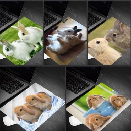 Yzuoan Rabbit Cute Mouse Pad Mousepads Best Gaming Mousepad Gamer Small Size Personalization Adorable Mouse Pads Keyboard Pad