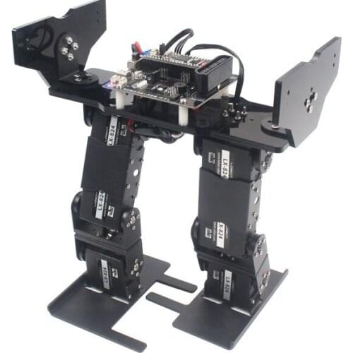 6 DOF Biped Walking Humanoid Robot Kit/ Entry-Level Unassembled Parts