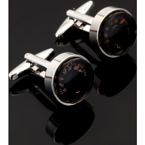 Newest car Oil table Cufflinks High Quality for Mens Shirt Wedding Party Cuff Links The Bake Lacquer Cuff abotoaduras Jewelry