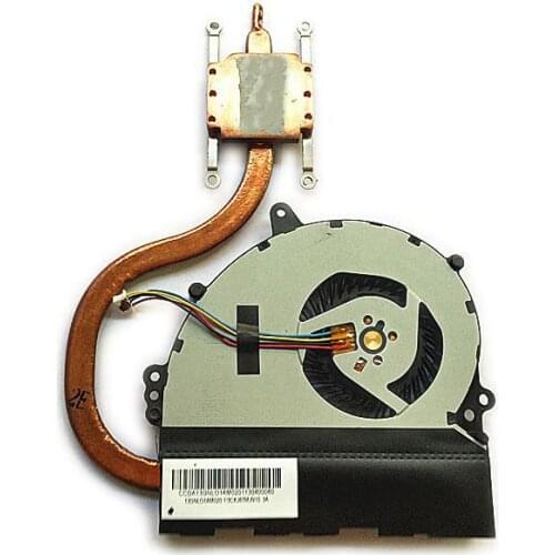 Original Laptop CPU Cooling Heatsink Fan for Asus F301A X301A X301A-1A 13GNLO1AM020-1 Notebook Cooler Heatsink with Fan