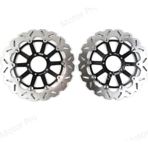 Front Brake Disc Rotor For Ducati MONSTER 796 2011 - 2014 Floating Brake Disk CNC Aluminum 2012 2013 Black Gold MONSTER 796 ABS