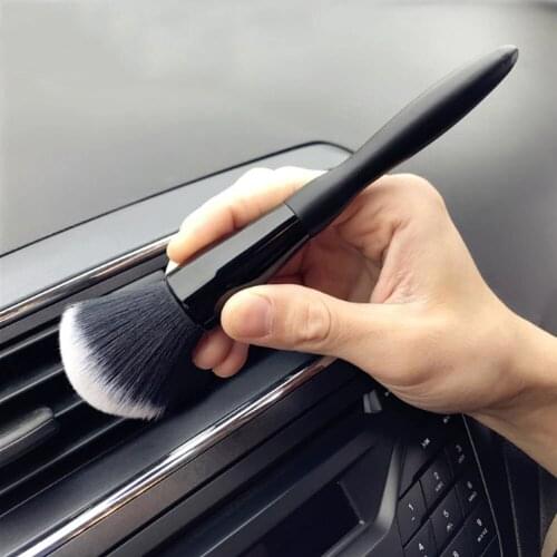 20CM Lengthen Version Super Soft White Hair Cleaning Brush Interior Electrostatic Dust Remove Tools For Detail Factory