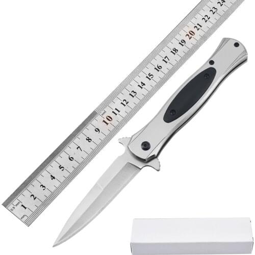 21CM stainless steel 440C folding knife multifunctional portable camping survival hunting knife self-defense outdoor knifes