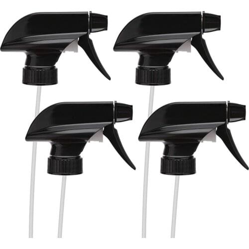 4pcs Spray Bottle Trigger Nozzle Replacement Plastic Sprayer Heads for Glass or Plastic Bottle Replacement