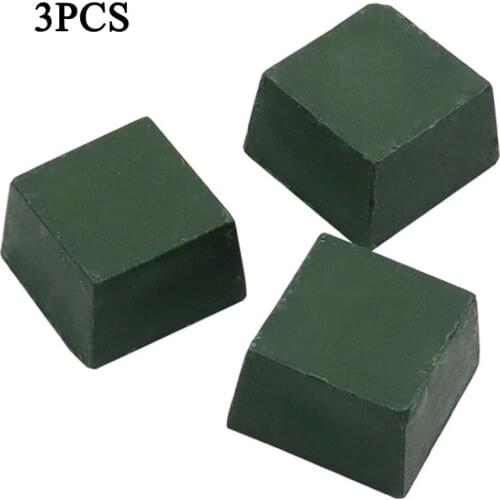 3Pcs Leather Abrasive Paste Strop Knife Sharpening Polishing Paste Cream Compound Wax Leathercraf Paste Hand Grinding Block