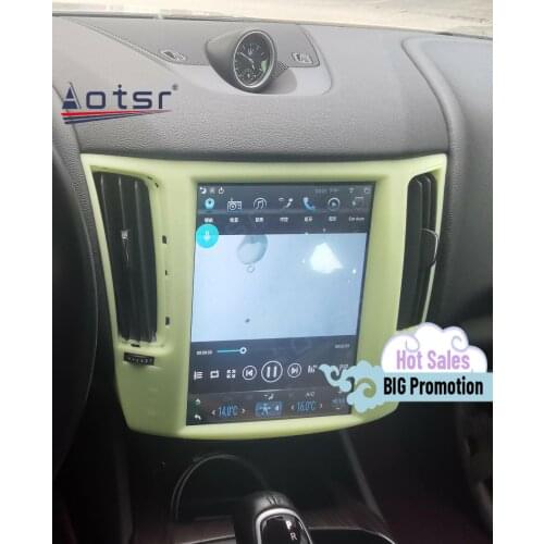 Tesla Screen Android 9 Player For Maserati Levante 2012 2013 2014 2015 2016 2017 2018 2019 2020 GPS Navigation Radio Head Unit