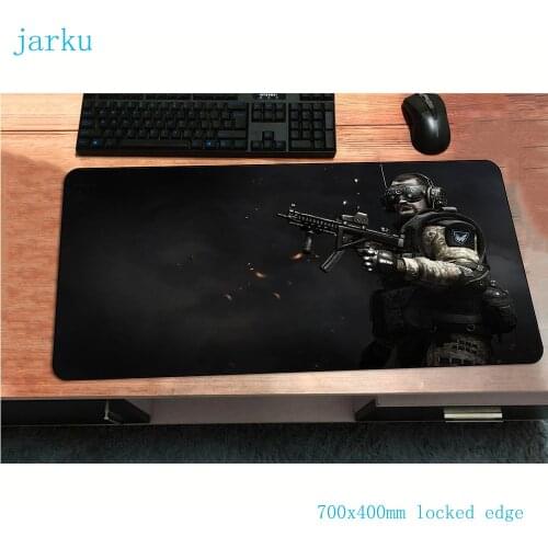 Warface mouse pad gamer New arrival 700x400x2mm notbook mouse mat gaming mousepad locked edge pad mouse PC desk padmouse mats