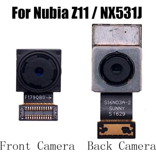 Back Facing Camera Rear Main Camera Big Camera and Front Camera For ZTE Nubia Z11 / NX531J