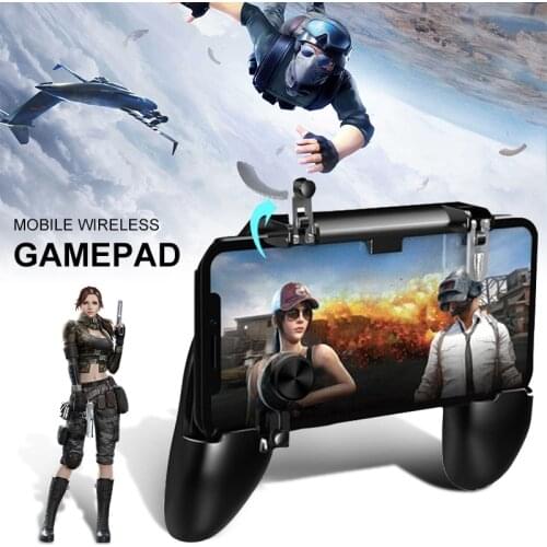 Mobile Wireless Gamepad Remote Controller Multiple Models Joystick Vibration Handle for PUBG Gamepad for IOS Android Smartphone