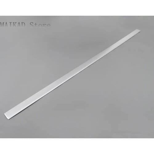 Front Door Moulding - Satin Aluminum for Porsche Cayenne 955 955559283024W9