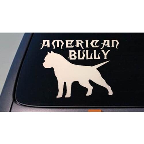 AMERICAN BULLY Pit Bull Pitbull DOG sticker window decal jl chints Sticker 20cm