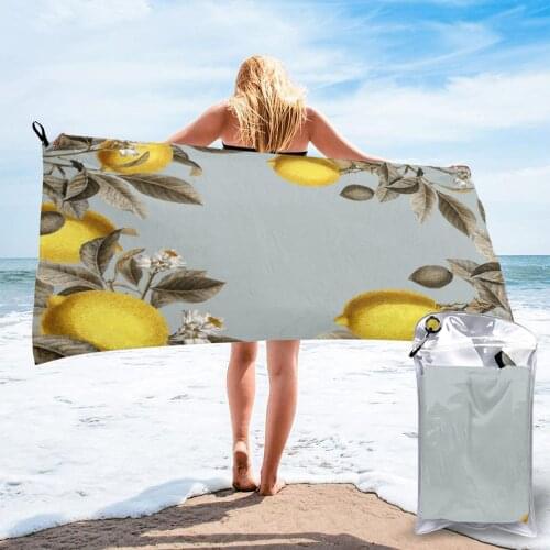 Wearable Bath Towel Blank Llemons Frame Soft and Absorbent Unique Towel for Hotel Home Bathroom Gifts Women Bathrob