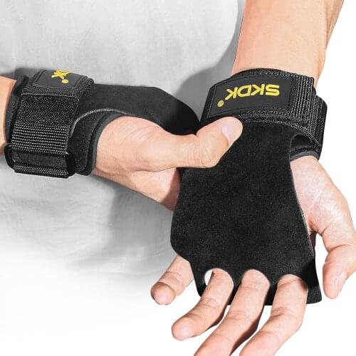 Workout Gloves Mens and Women Fitness Weight Lifting Gloves with Wrist Support for Gym Training Full Palm Protection Pull Up