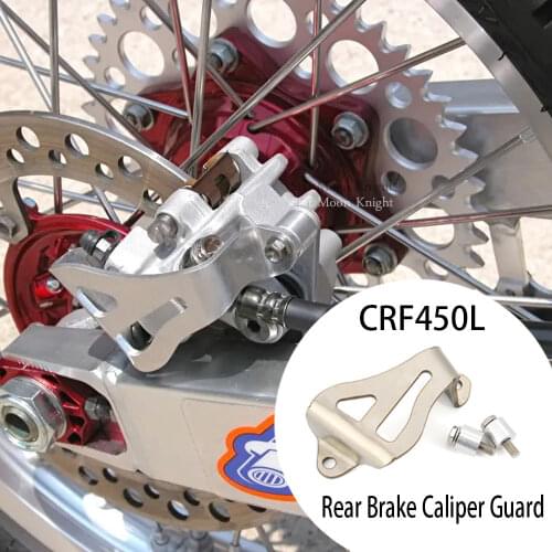 Fit For HONDA CRF450L CRF 450 L CRF 450L 2019 - 2020 Motorcycle Accessories Rear Brake Caliper Cover Guard Protector Protection