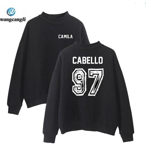 Camila Cabello Shirt 97, Fifth Harmony Clothing, Cabello 97 Tracksuit Turtleneck Hoodies Sweatshirt Unisex More Colors XXS -4XL
