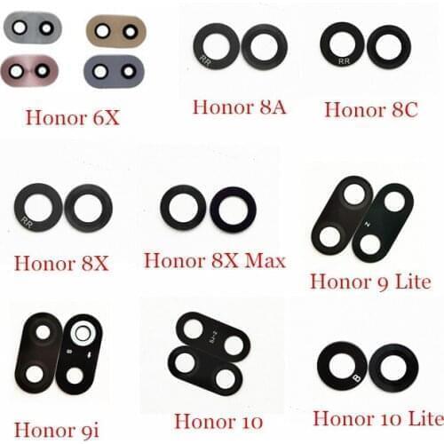 10x Rear Back Camera Glass Lens with Stickers for Huawei Honor 6X 8A 8C 8X Max 9i 9 Lite 10 Lite