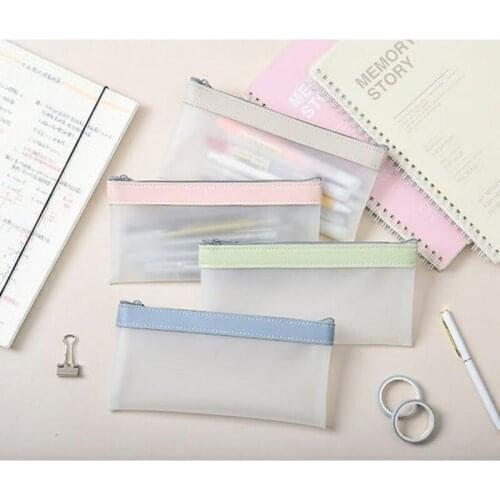 Big Capacity Pen Case Durable Pen Bag Pen Case School Pen Case Primary School Student Stationery Box Asthetic Supply