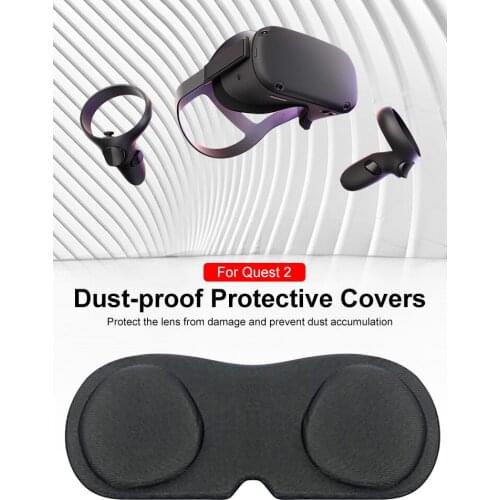 VR Glasses Lens Protective Cover Pad Cover Dust Case Headset for Oculus quest 2
