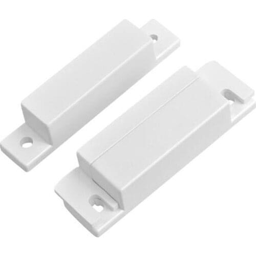 10pcs/lot M-31A (NO model) White Door Window Contacts Magnetic Reed Switch Sensor for Wireless Security Alarm System