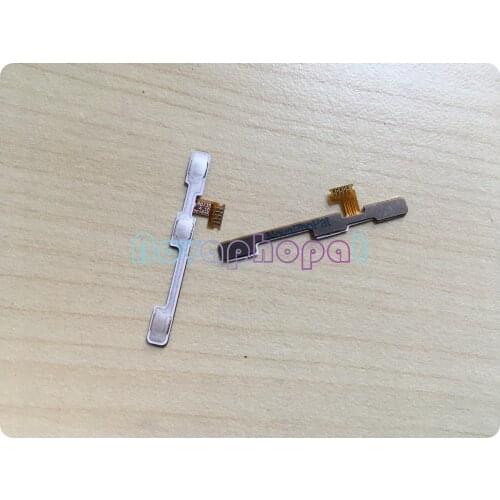 Novaphopat For Lenovo Vibe P1m P1Ma40 Power on off Volume up down Switch Key Button flex cable Replacement Parts + tracking